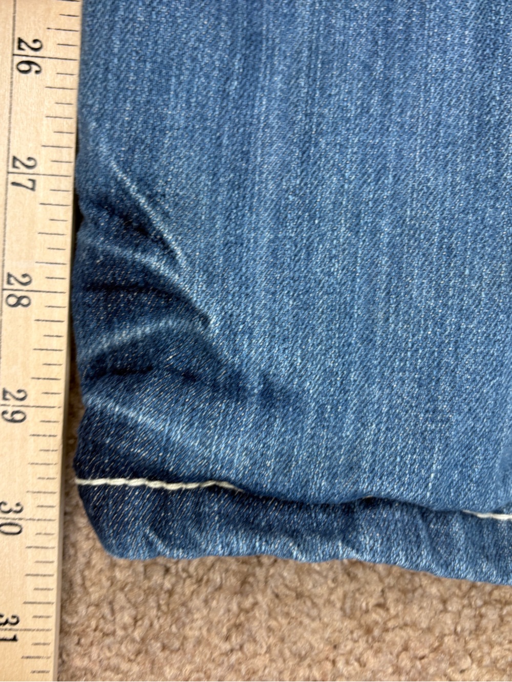 Vintage Y2K Helix Men’s Light Blue Relaxed Straight Jeans - Picture 6 of 8